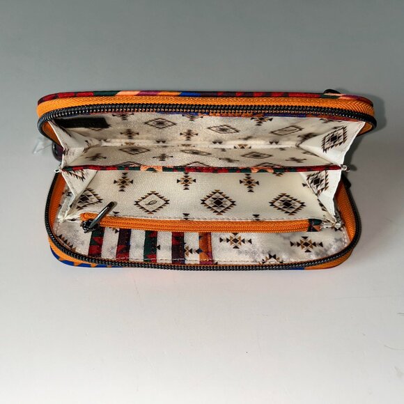 Lug Guild Collection Whirly RFID Wallet - Bargello Mountains Multi - Picture 6 of 10